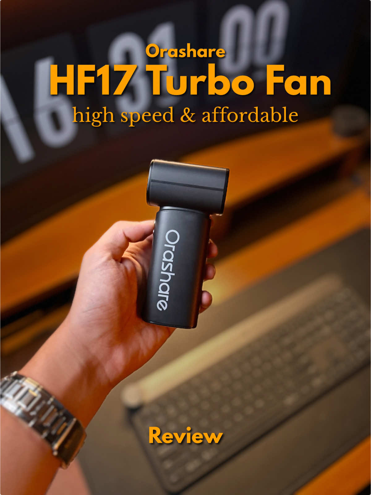 Mini turbo fan with high speed, long battery life, and portability while staying affordable, this is the HF17 Turbo Fan from Orashare #miniturbofan #portablefan #turbofanreview #orashareph #orashare #pocketfan #techreviews #techfinds