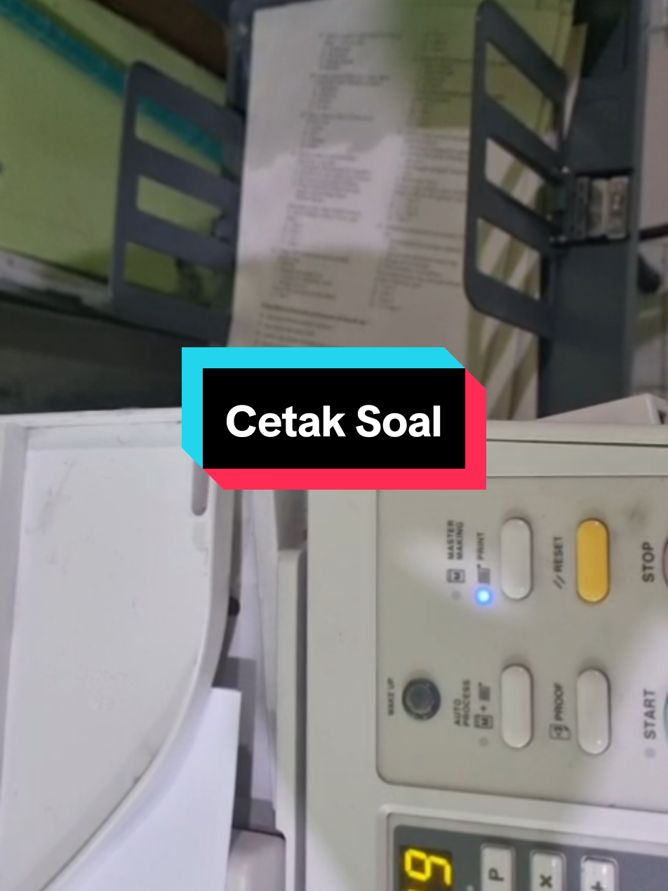 Mau cetak soal? Bisa dong ke CINDA PUTRA BABAT, dengan berbagai macam kertas dan pasti cepat! #cetaksoal #cindaputra #cindaputrababat #fotocopymurah #percetakanmurah #percetakanonline #babat #lamongan #fyp #xyzbca 