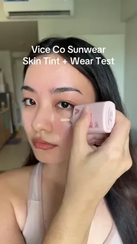 Stay away from me when Im wearing this vice co sunwear skin tint   #SunwearEverywhere #StaySunstoppable #vicecosmetics #skintint #suntint #makeup #beauty #beautyph #makeuptok 
