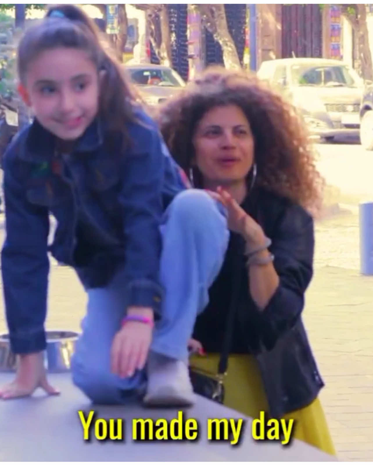 We all need KARMA in our lives🫶😍❤️ her name made her day😎 @HowAboutBeirut @Ma Cherie Accessories #fy #fypシ゚ #streetpranks #fyppppppppppppppppppppppp #pranks #laughoutloud #karma #beirut 