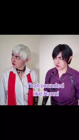 #duet with @AnxiousKingKay the luna sorcerer goes missing but the twins soon find her again  #ally #ozzy #blackthorntwins  #nonbinaryhalfelves #bardlock  #robard  #dndtok #foryou 