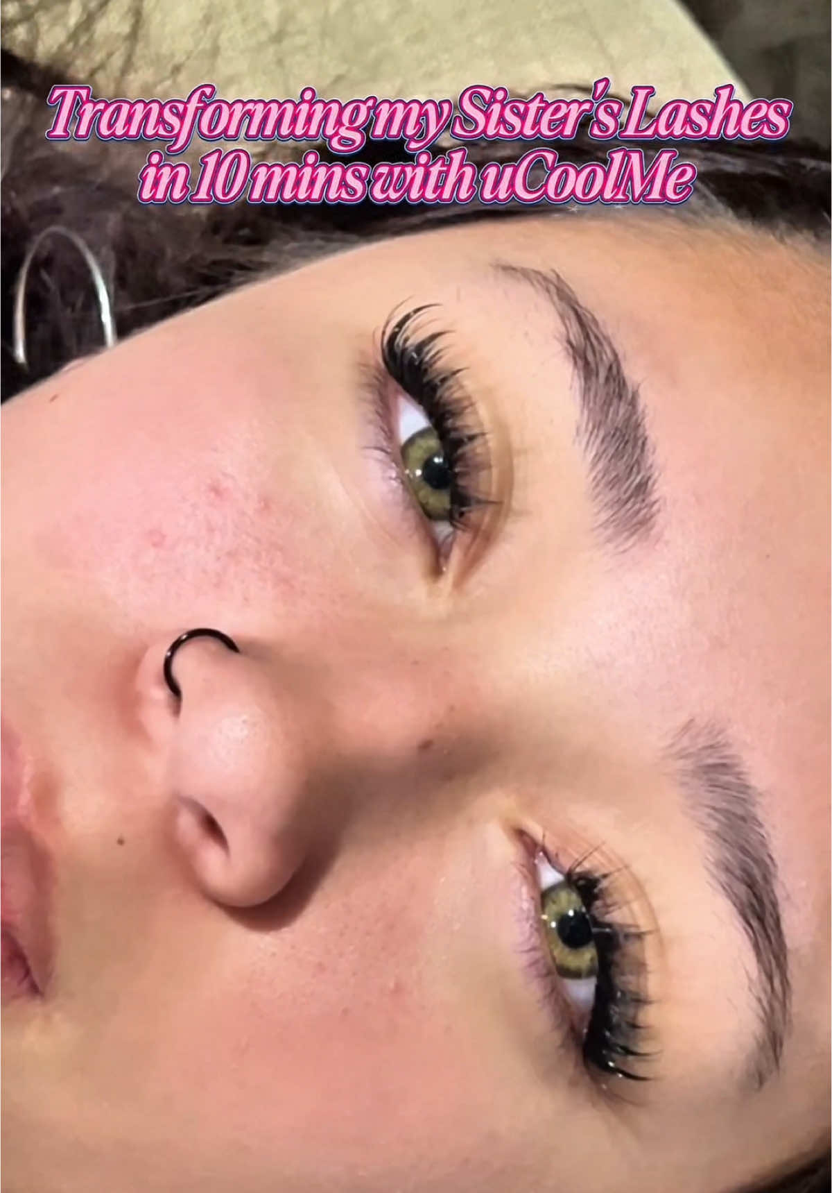 My first time ever doing lashes on someone other than myself 😂they came out so good and only took 10 mins!!  @uCoolMe Lashes @UCoolMeLashes @uCoolMeLashes #CapCut #lashes #lashestutorial #eyelashestutorial #eyelashesextention #lashextensions #wendyortiz #lashmap #ucoolme #ucoolmelashes #ucoolmelashclusters #lashclusters #lashclustersathome 