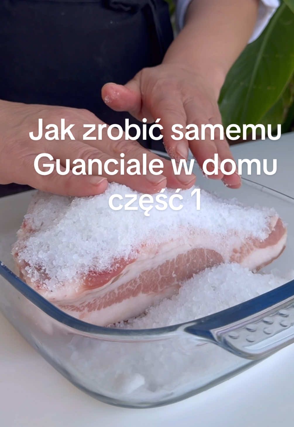 Część 1 Od dziś guanciale do carbonary , l’amatriciana i wszystkich innych pysznych włoskich przepisów przygotujcie sami w domu w ekonomiczny sposób.  Składniki:  1-1,5 podgardla  Ok 700 g grubej soli  Zasypane solą mięso przykryć i wstawić do lodówki na 7-10 dni. Widzimy się za kilka dni, aby dokończyć przepis  #guanciale #domoweguanciale #policzek  #podroby #domowewędliny #przepis #przepisy #kuchniawłoska #włoskiejedzenie 