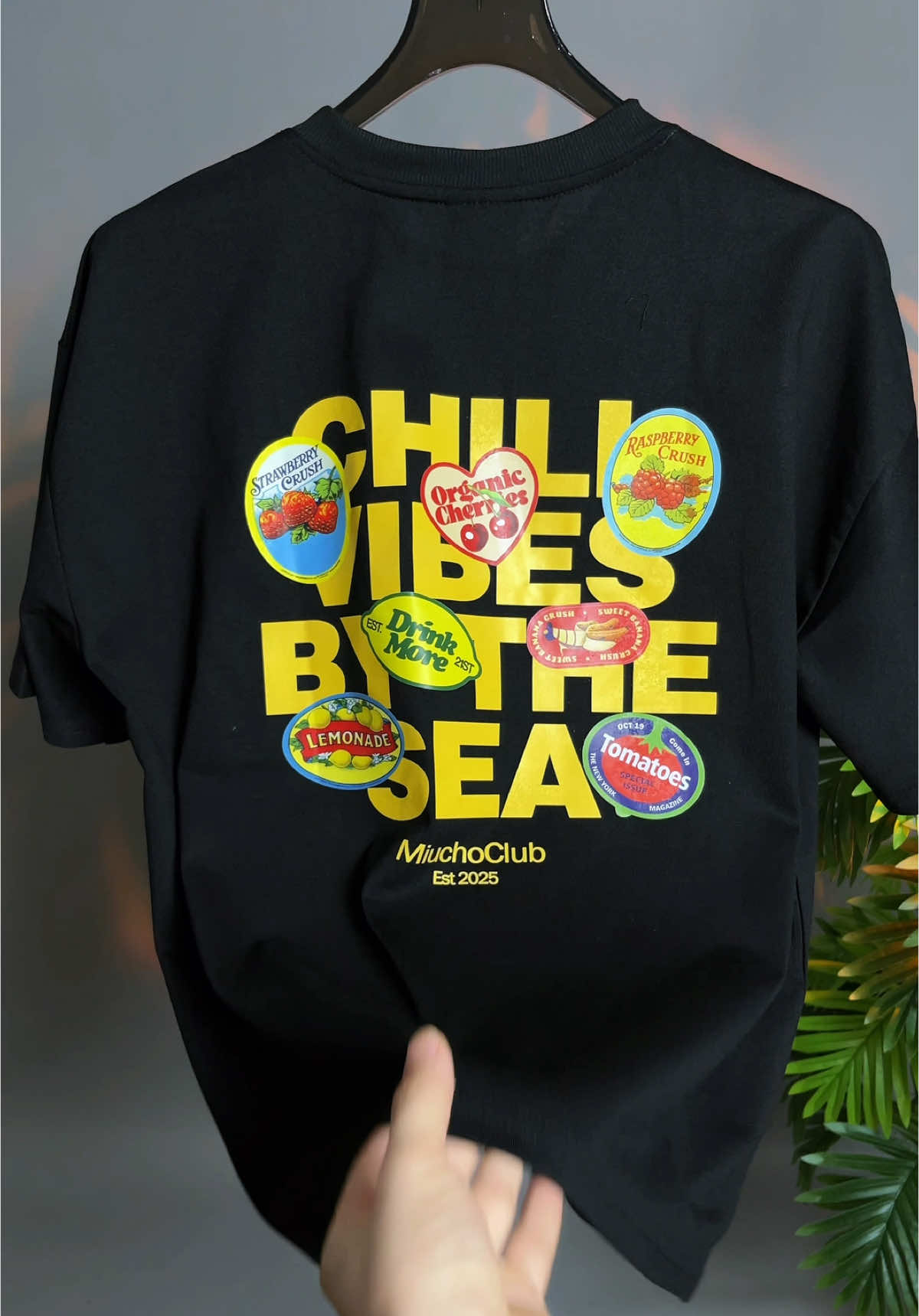 Áo thun boxy Miucho chill vibes #aothun #aothunboxy #thoitrang #hottrend #thoitranghottrend #xuhuong 