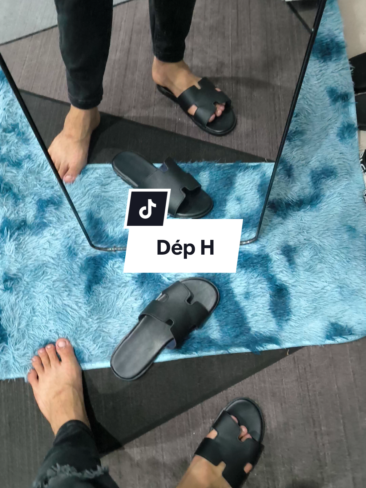 lên mẫu dép quai ngang chữ H cho ae đi chơi..#depquaingang #depnam #viralvideo #xuhuong 