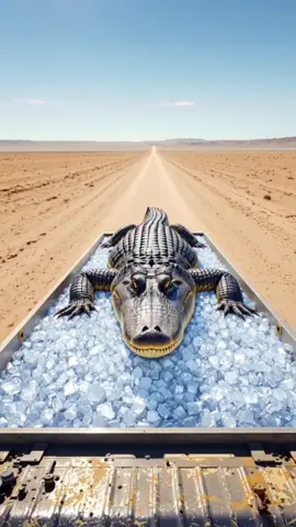 Extreme heat in summer ☀️  #extreme #Summer #sunlight #crocodile #icecube #deserlife #desert #animalstory #trending #reels #trending #virul #story #kahani #sunlight #summerstory 