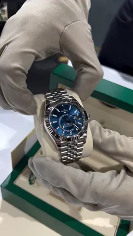 Rolex Sky Dweller Blue Dial 42mm #RolexCambodia #creatorsearchinsights #នាឡិកា 
