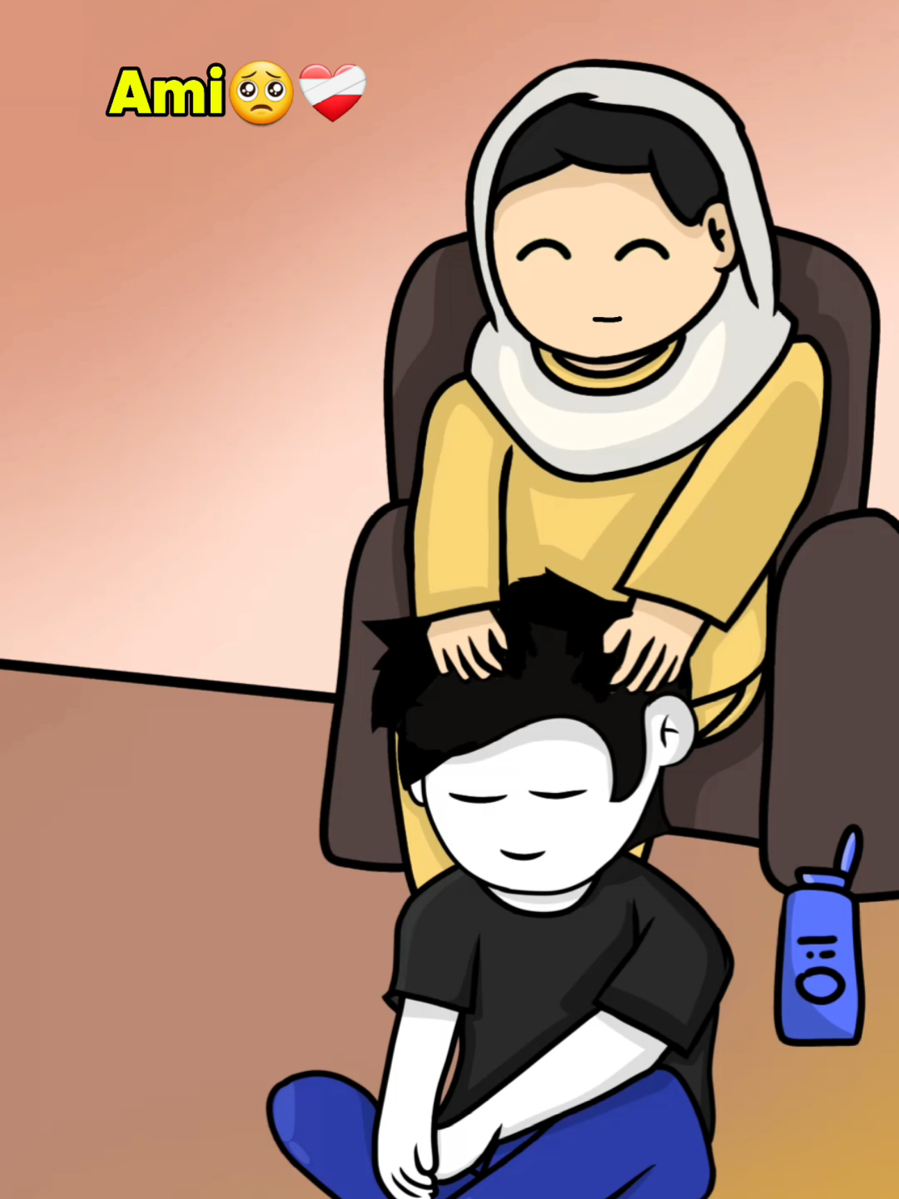 Maa🥺❤️‍🩹 #amijan #maa #mother #relatable #10millionviews #cartoonvideo #vuralvideos #emotionalvideo 