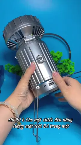 Quạt đèn 3in1 cực kì tiện, không lo mất điện #mingiadung #quatden #quatden3in1 #quatdanang #denangluongmattroi #den3trong1 #dencamtrai 