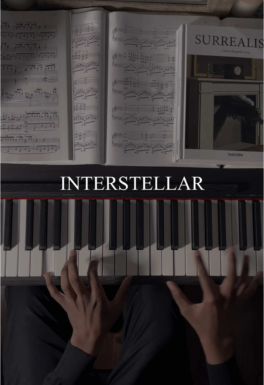 Faster version ✨🎧 #piano #interstellar #darkacademia 