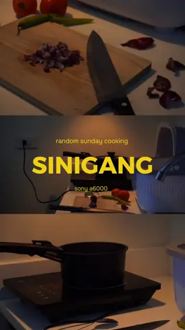 cooking but make it cinematic ✨