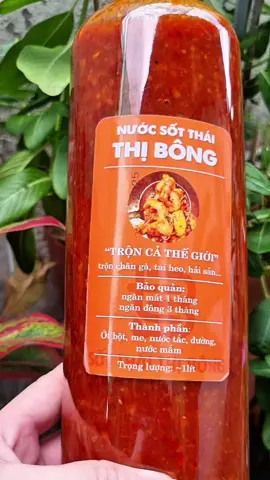 Nước sốt Thái trộn chân gà- Thị Bông. #Lelan#sotthai  #ancungtiktok 