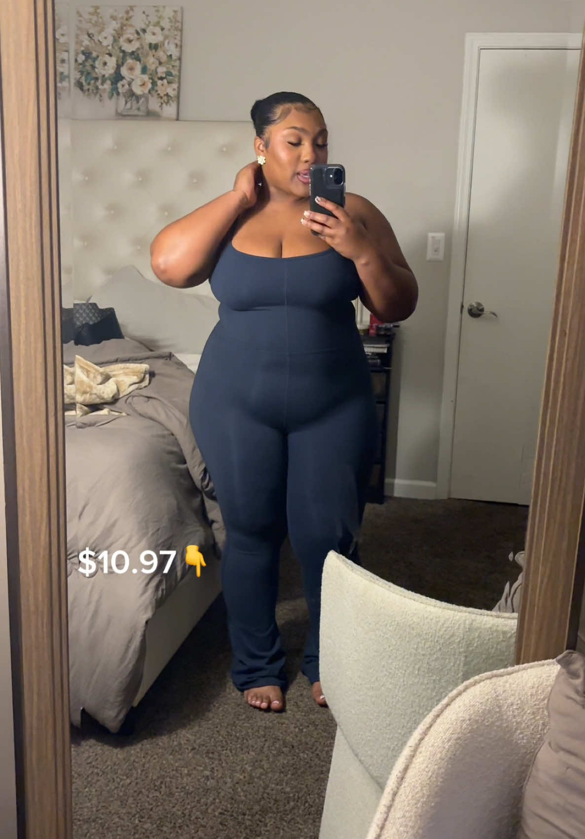 Yeahh I’m in love with how comfy it is #qinsenjumpsuit #jumpsuit #tiktokshopfinds #tiktokshopping 