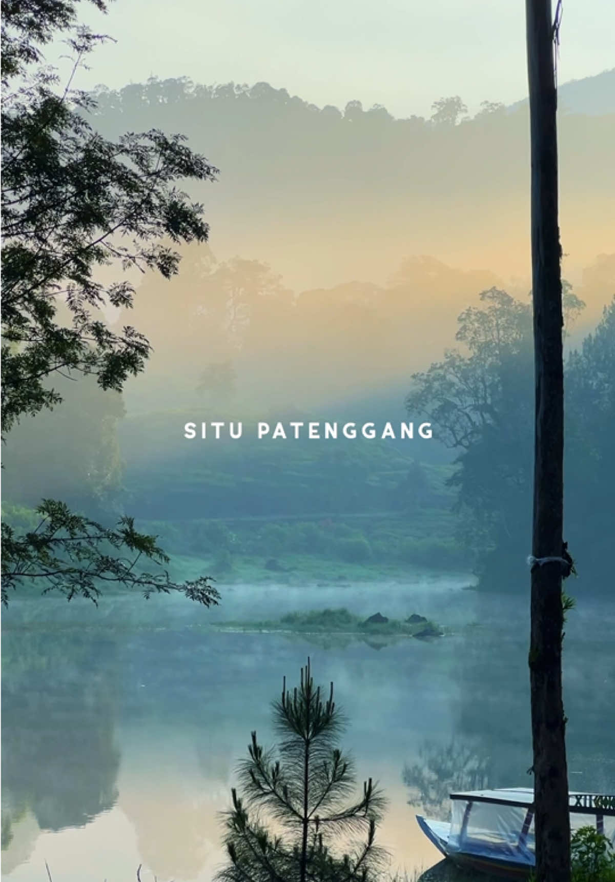 tempat yang gak pernah bosen untuk di datangi di #bandung #situpatenggang #ciwidey 