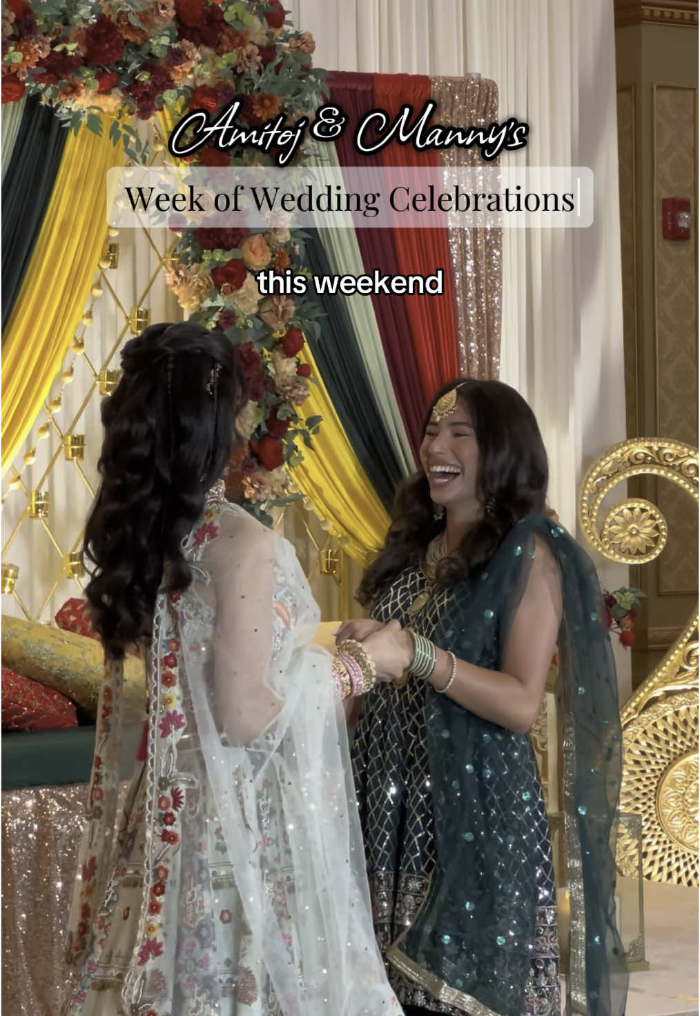 celebrating Amitoj and Manny all week | wedding celebrations🥳
