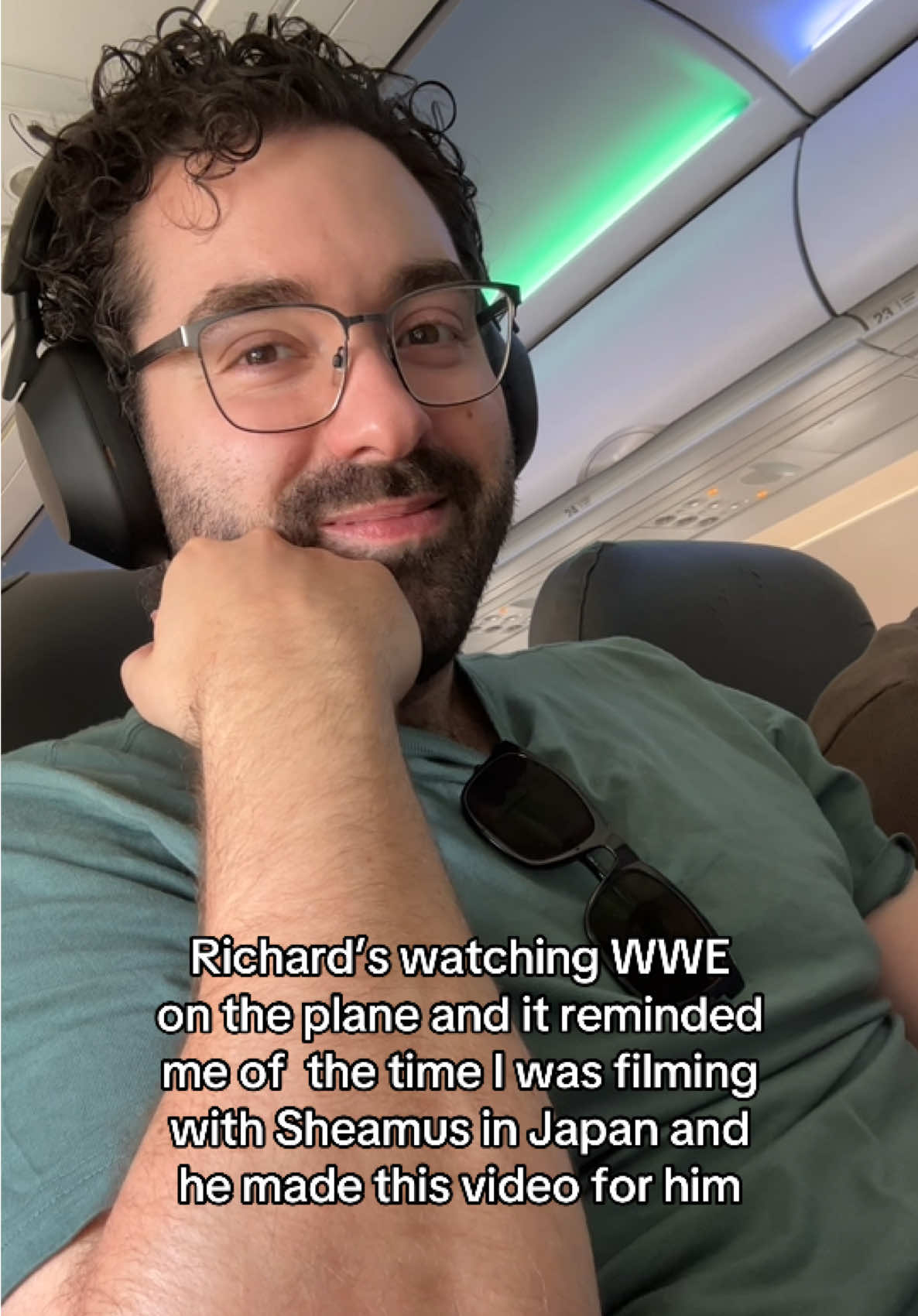 Or should I say, he cut a promo on him. Became his fiancée not too long after this 😂 @Richard Mc #onthisday #WWE #wrestling #husbandwife 