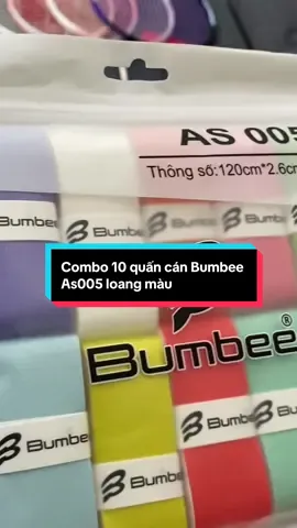 Combo 10 quấn cán loang màu Bumbee As005, tặng quấn cốt, 10 màu loang lựa chọn #quancanbumbeeas005 #quancanloangmaubumbeeas005 #quancanloangmau #quancanchuyenmau #quancangradient #quancanbumbee #bumbee #quancanvotcaulong #votcaulong #cầulông #caulong #caulongphongtrao #badminton 