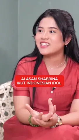 Alasan Shabrina ikut Indonesian idol  |sc: Yt NGOBROL ASIX| #shabrinaleanor #alasan #indonesianidol #ltz #lyodra #tiara #ziva #salma 
