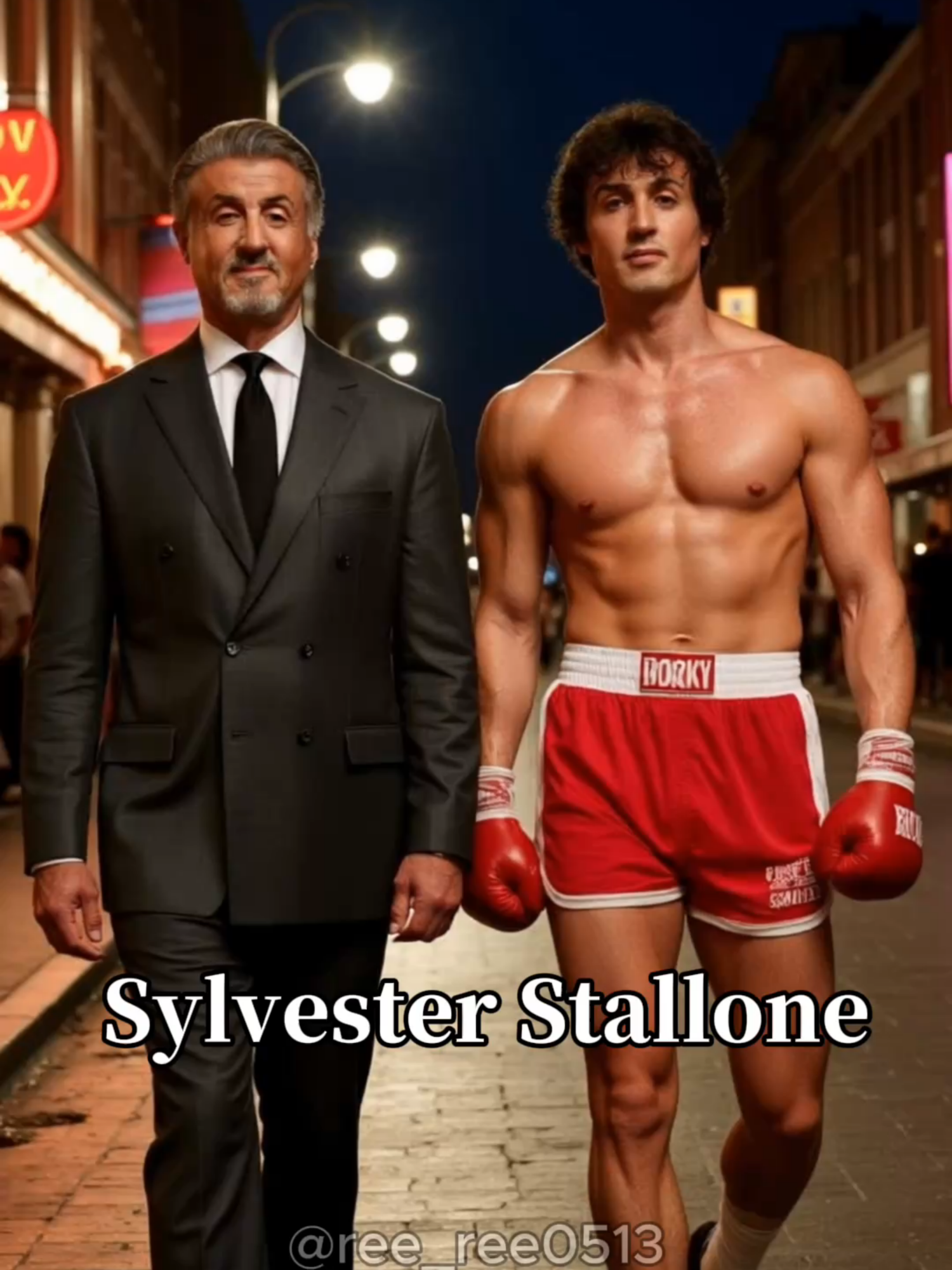 Famous stars past and present🔥 #arnold #actors #stars #hollywood #rocky