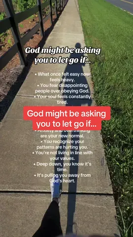 He’s not taking something good away but making room for something you need. #christiantiktok #ashleymorganjackson #letgo 