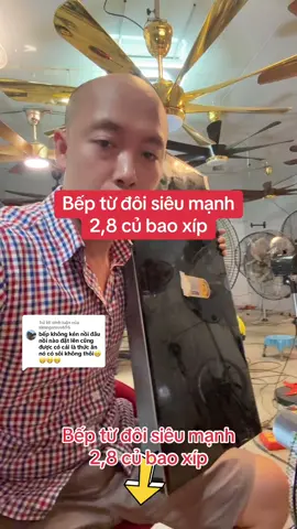Trả lời @kimnganluu696 Bếp từ đôi siêu mạnh 2,8 củ bao xíp  #vuaquat