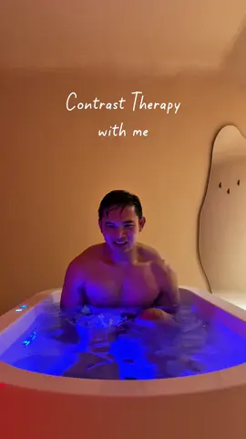 First time doing Contrast Therapy 🥵🥶 love it so much. How relaxed my body become afterwards