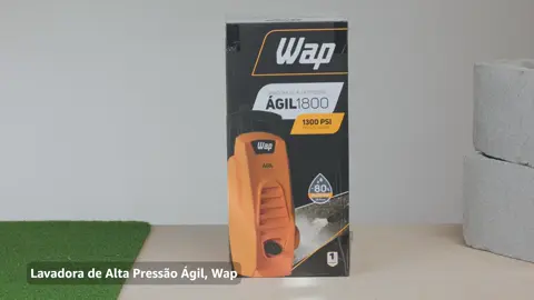 Lavadora de Alta Pressão WAP Ágil 1800 – 127V A Lavadora de Alta Pressão WAP Ágil 1800 é a solução ideal para quem busca eficiência, economia e praticidade na limpeza pesada. Com design compacto e moderno, ela é perfeita para uso doméstico, garantindo alto desempenho na remoção de sujeiras mais difíceis em calçadas, carros, motos, quintais, paredes e muito mais. Principais Características: Potência: Motor de 1800W, ideal para limpezas frequentes e exigentes. Pressão Máxima: Até 1750 PSI, oferecendo uma limpeza profunda e eficiente. Economia de água: Garante até 80% de economia em comparação ao uso de mangueiras comuns. Acessórios Inclusos: Pistola de alta pressão ergonômica Lança com bico regulável Lança turbo para sujeiras mais difíceis Mangueira de alta pressão Engate rápido para facilitar a conexão com a mangueira Mobilidade e Praticidade: Alça de transporte e suporte para os acessórios integrados ao corpo da lavadora Enrolador de cabo elétrico, mantendo tudo organizado Ideal para quem busca performance, durabilidade e economia de água. Com a WAP Ágil 1800, sua rotina de limpeza será muito mais prática e eficiente. #comprasonline #shopee #mercadolivre #achadinhos #videoviral 