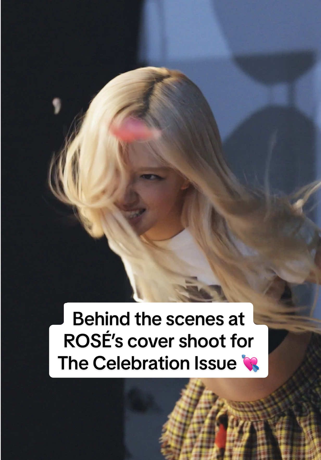 Replying to @Jana Step behind the scenes of @ROSÉ’s cover shoot for Dazed’s #TheCelebrationIssue, shot by @Campbell Addy and styled by Aeri Yun 💖 Tap the link in bio to see more of the star’s cover story 🔗 #Dazed #Rose #BehindTheScenes 