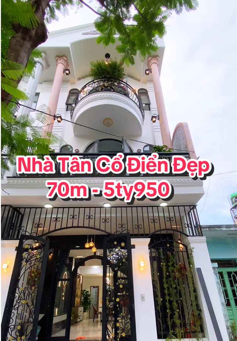 Nhà Tân Cổ Điển đẹp KDC ven biển Đà Nẵng (70m) #dreamhomedanang #nhadepdanang #nhadatdanang #bdsdanang #bannhadanang #nhatancodiendep #maunhadep #reviewnhadepdanang 