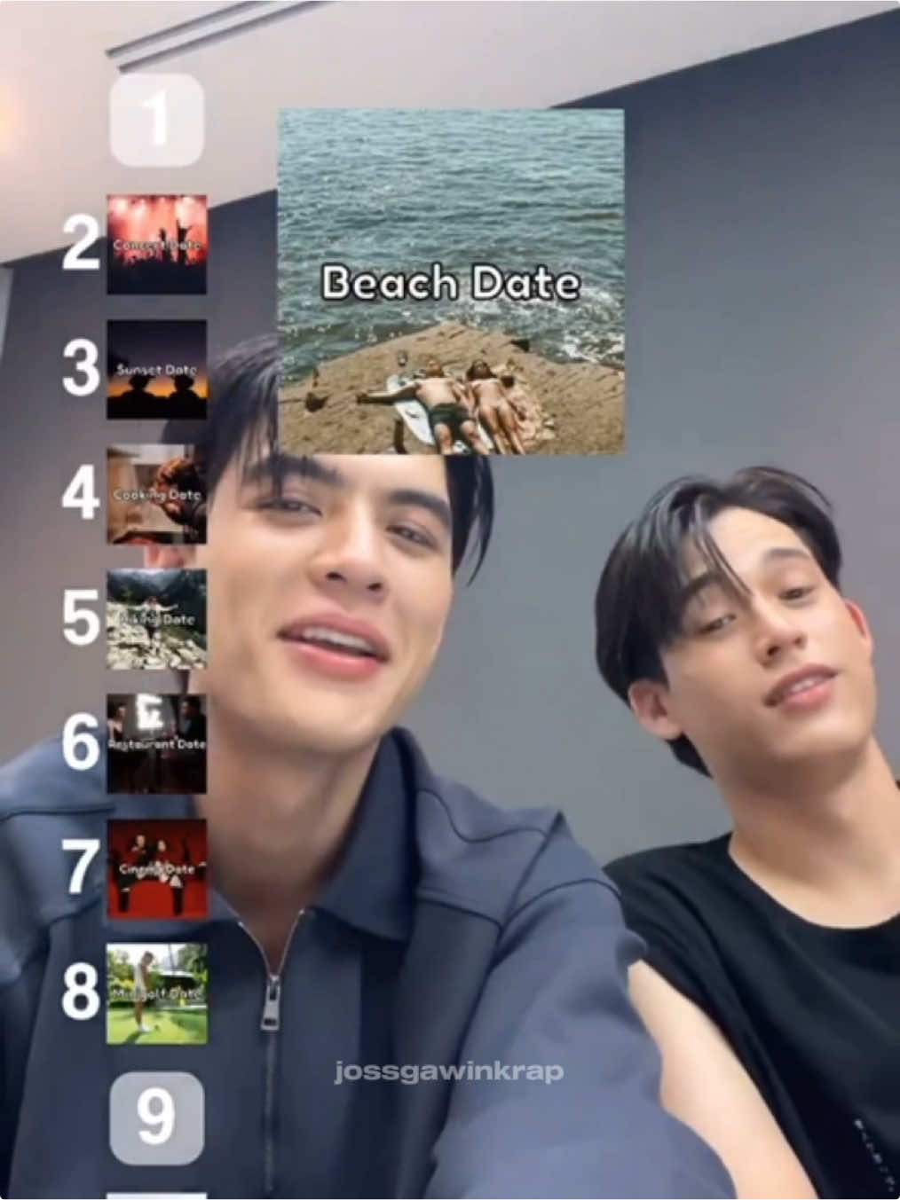 ✅✅✅✅✅✅ atp i think they’re already married not dating #jossgawin #จอสกวิน 
