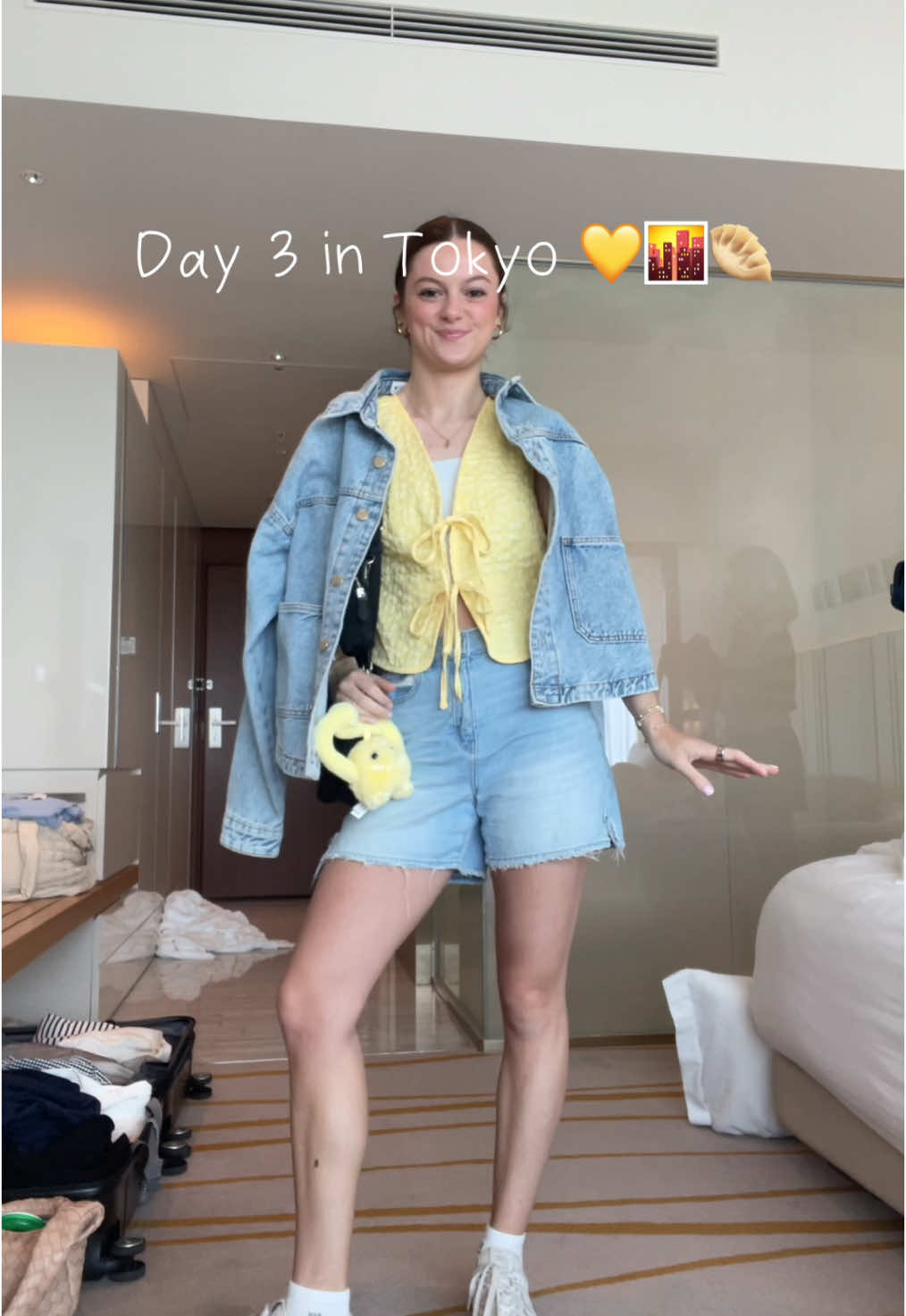 Mount Fuji OOTD💛🗻 #teachersummer #japan #japanese #vacation #outfitinspo #outfit #OOTD #tokyo #mountfuji 