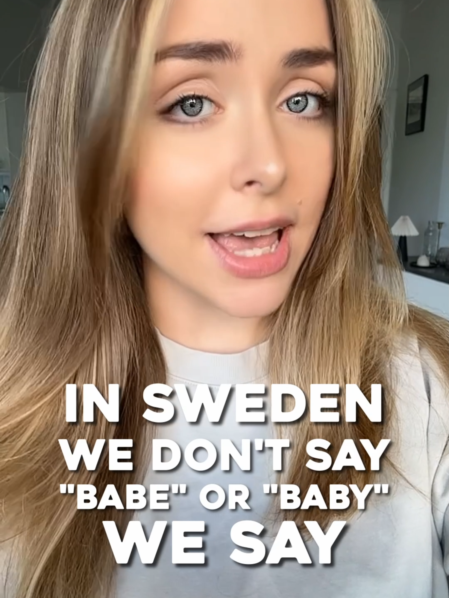 In Sweden we don't say babe or baby #sweden #sverige #relatable #meme #funnyvideo #papi