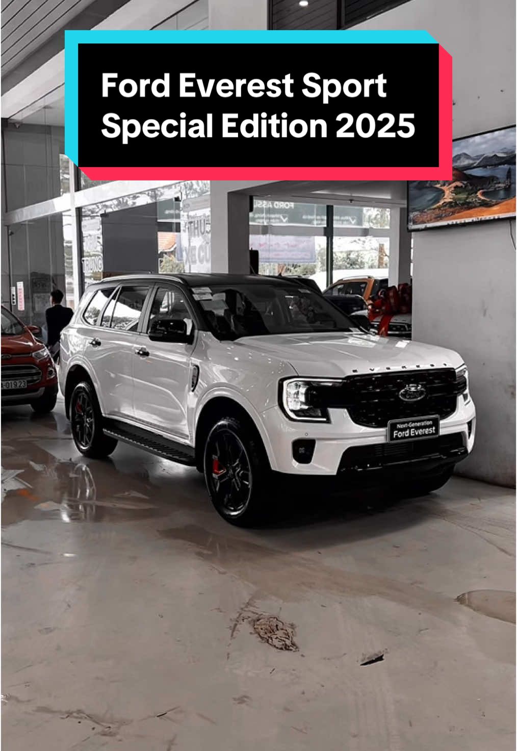 Ford Everest Sport Special Edition - phiên bản Sport nâng cấp đã có mặt tại Ford Đà Lạt.       #ford #fordeverestsport #oto #everestsport #lamdong #fordeverest #everesttitanium #fordeverest2025 #dalat #forddalat #dalatford 