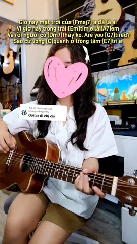 Trả lời @khongaithaytui02 2 kiểu đơn giản cho Guitar - Crush  #Guitar #phuongdungsocola 