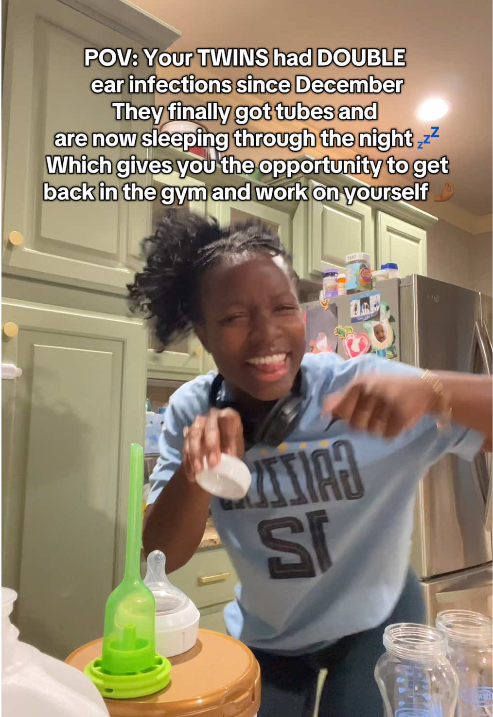 It’s been rough but there IS a light at the end of the tunnel. I’m just happy they got some relief 🙌🏾 #twinmom #earinfection #fyp #pov #gymmom #momtok #identicaltwins #momof3 