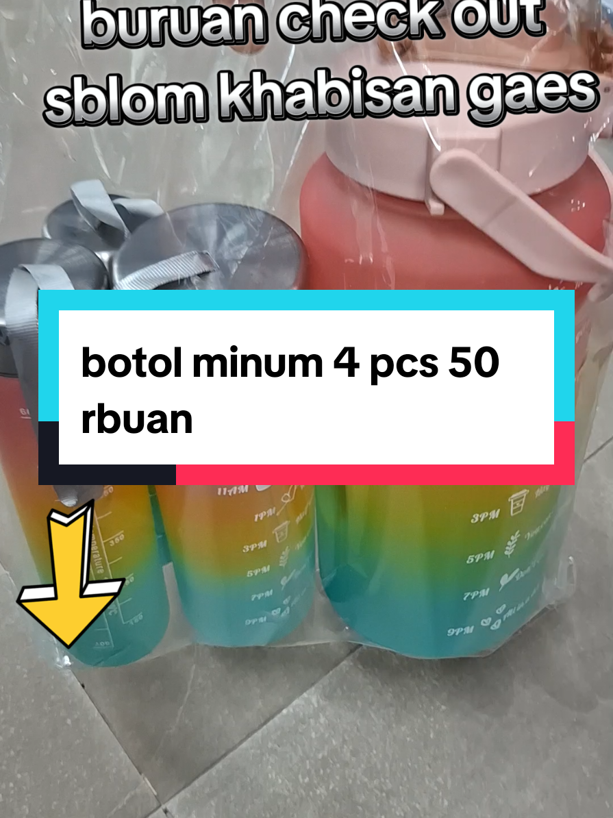 botol minum super murah 4 pcs 50 rbuan #botolminum #botolminummurah #botolminumviral #fyppppppppppppppppppppppp #guncang66 