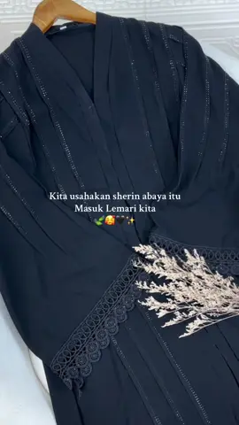 Detail abaya sherin secakep ini loh 😱😭rasanya pengen kumiliki dah  #abayazainabcollection #abayafashion #sherin 