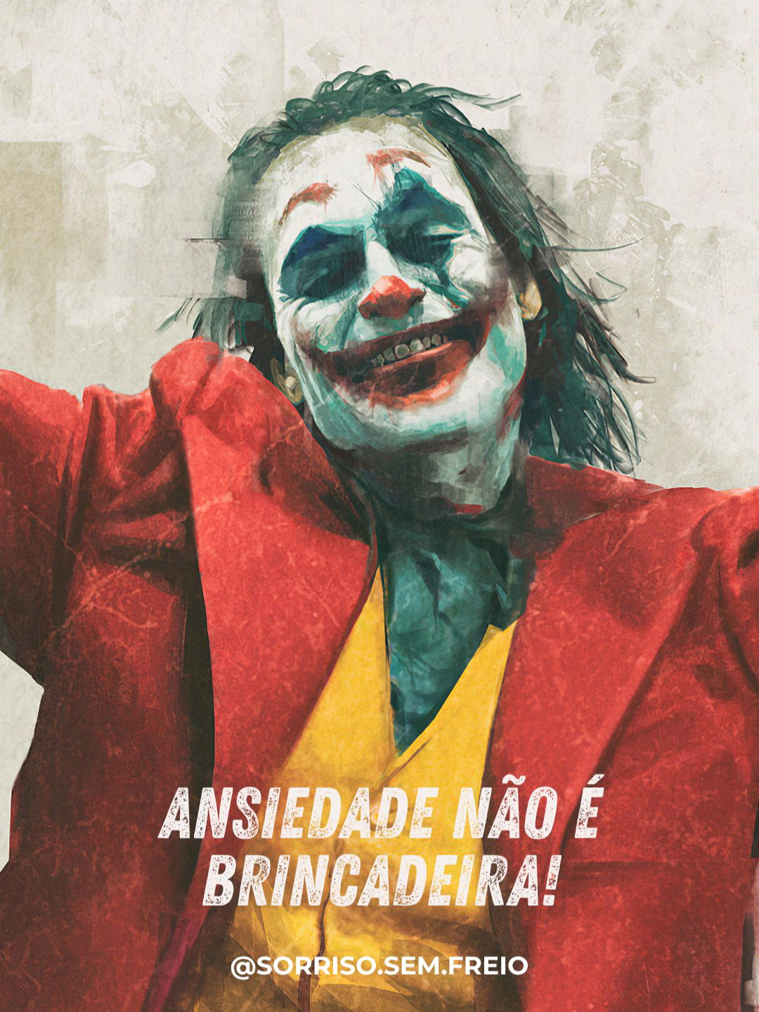 Ansiedade não é brincadeira...  #reflexão   #coringa   #motivação   #coringareflexoes