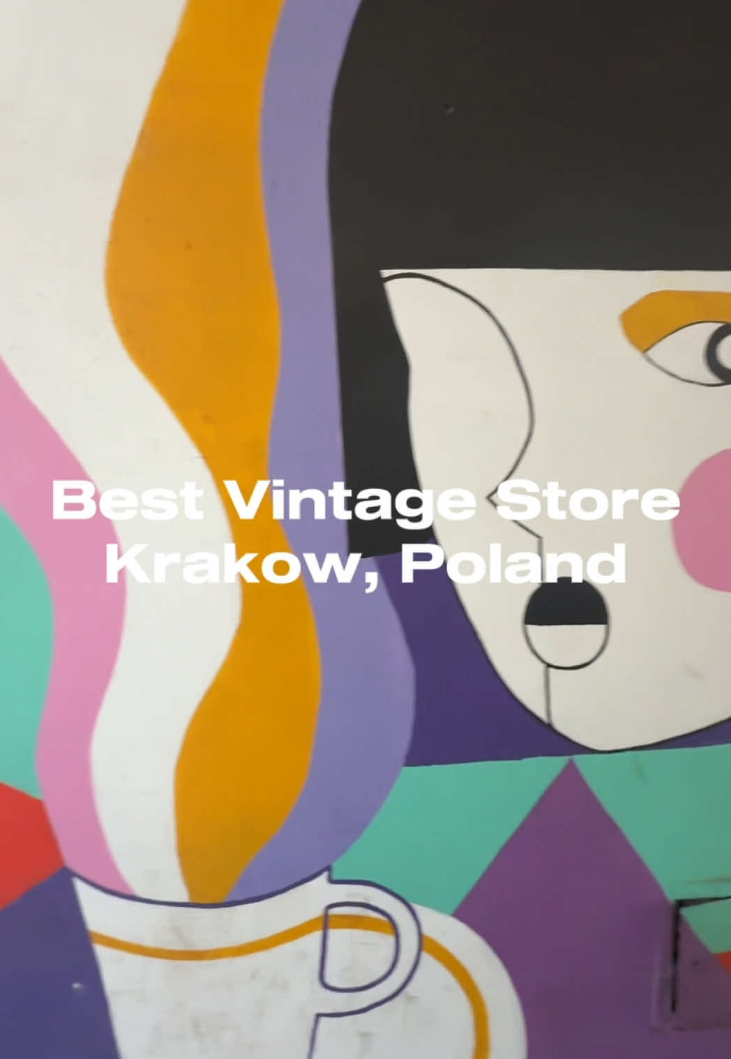 📍Pavillion Vintage Classics | Krakow, Poland #poland #travel #vintagefashion #vintagestores #thrifting #krakow 