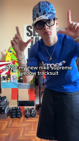 Total yellow  #supreme #tracksuit #uk #ukstreetwear #streetwear #outfit #corteiz #rtw #style #fashion #outfitinspo #CapCut 