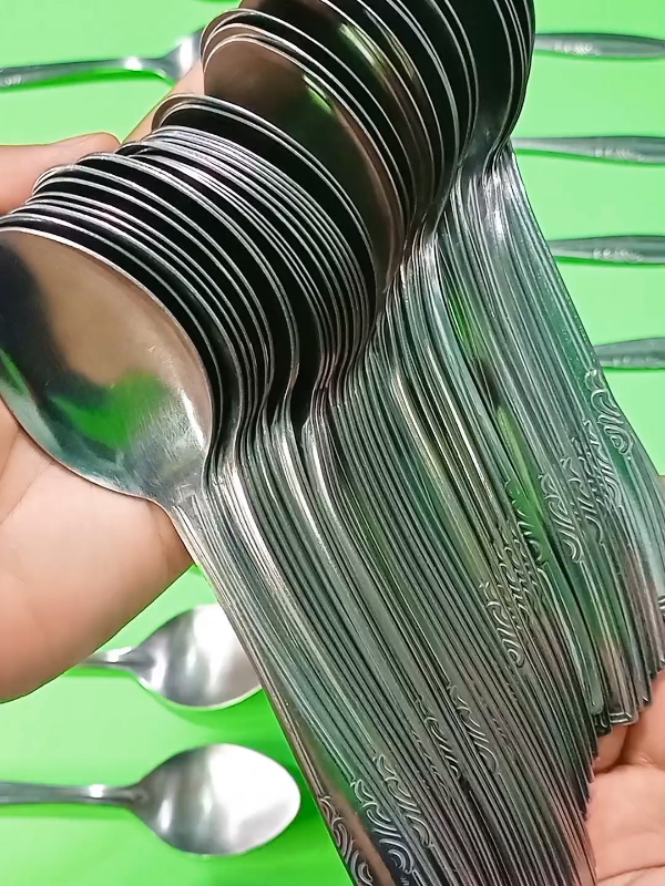 sendok 60 pcs 5 lusin murah. sendok makan tebal dan bagus. sendok korea stainless 1 set #sendok #sendokmakan #sendokstainless #sendokmurah 