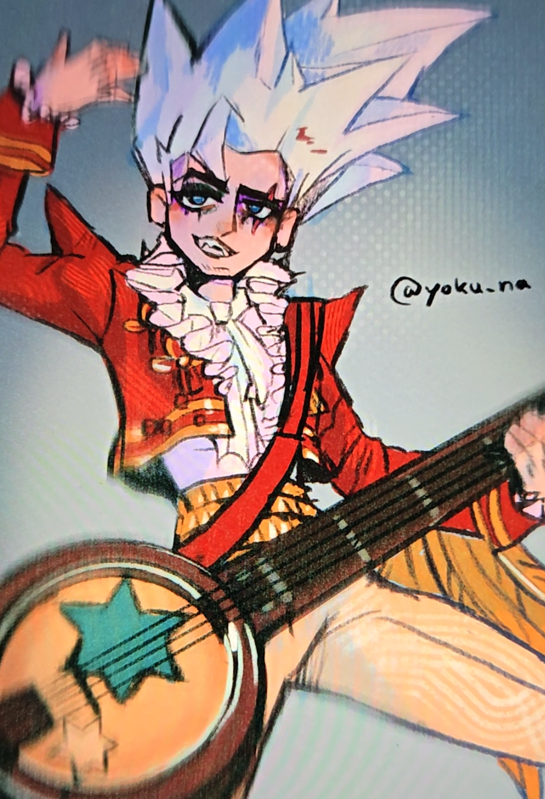 Sea of remnants fanart guitar boy 😊 #seaofremnants #seaofremnantsedit #fanart #pirate 