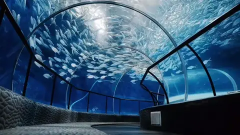 🐬 Đôi lúc chỉ muốn làm con cá, vùng vẫy tự do giữa đại dương bao la. Vô lo vô nghĩ chuyện nhân sinh. 📍Shanghai Ocean Aquarium Cre:Dy #tamtrang #suyngam #chill #healing #chualanh #xuhuong #trendingtiktok #ocean #aquarium  #tiktokviraltrending #tiktokgiaitri #viral #foryoupage #hot #foryou #fyp 