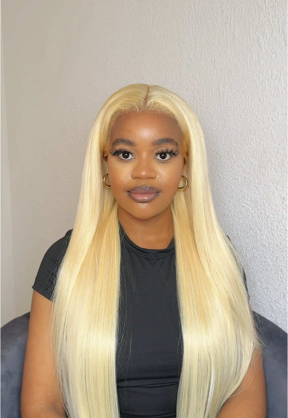 Icyyyy👱🏽‍♀️✨. 613 blonde 30inch bussdown from @colowam_wig on Amazon, link in bio to shop #613wig #613wiginstall #613frontalwig #30inchwig #30inch #bussdown #bussdownmiddlepart #amazonwigs #amazonwig #amazonwigreview #amazonwigunboxing #frontalwig #frontalinstall 