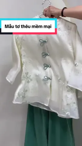 Mẫu tơ thêu mềm mại #phapphucdichua #phapphucdep #dolamdichuanu #mauphapphucđep #xuhuong #CapCut  @xuongmaythuylinh66 