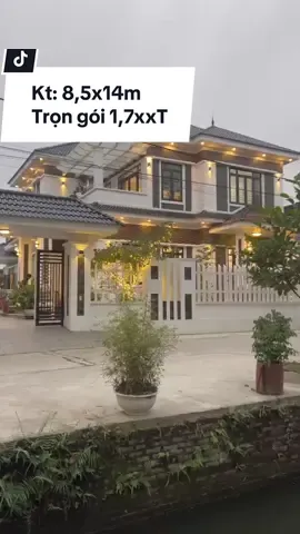Khi thế hệ 2k xây nhà Kt: 8,5x14m Trọn gói 1,7xxT#fyp #nhadep40 #xuhuong #thicongtrongoi #maunhadep #ktsnhadep40 #trumthicong #Home 