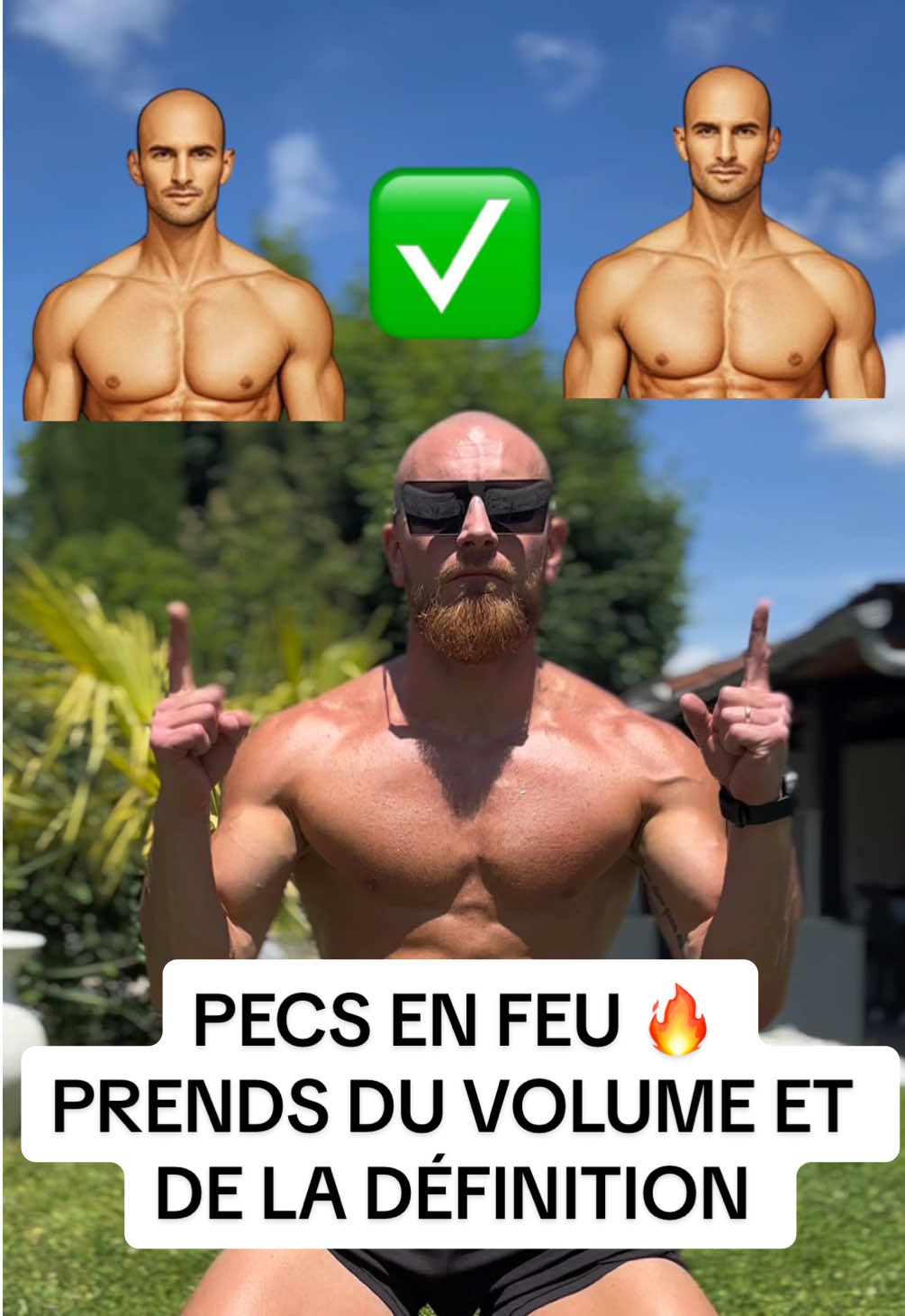 PECS EN FEU 🔥 PRENDS DU VOLUME ET DE LA DÉFINITION  ENREGISTRE • PARTAGE • LIKE • COMMENTE Objectif : Développer la masse et la densité des pectoraux 💪 Programme ⬇️ • 4 exercices ciblés • 5 séries  • 15 répétitions par exercice • 30s de repos entre chaque série • 1min de repos entre chaque exercice Concentre-toi sur la qualité du mouvement, le temps sous tension, et l’activation maximale à chaque rep. La constance fait la différence. — #mericcoach #pecs #pectoraux #workoutfrance #homeworkout #seancemuscu #musculation #bodyweightworkout #upperbody #massecorporelle #fitnessfrance #seancepecs #volumepecs #trainhard #chestday #hypertrophie