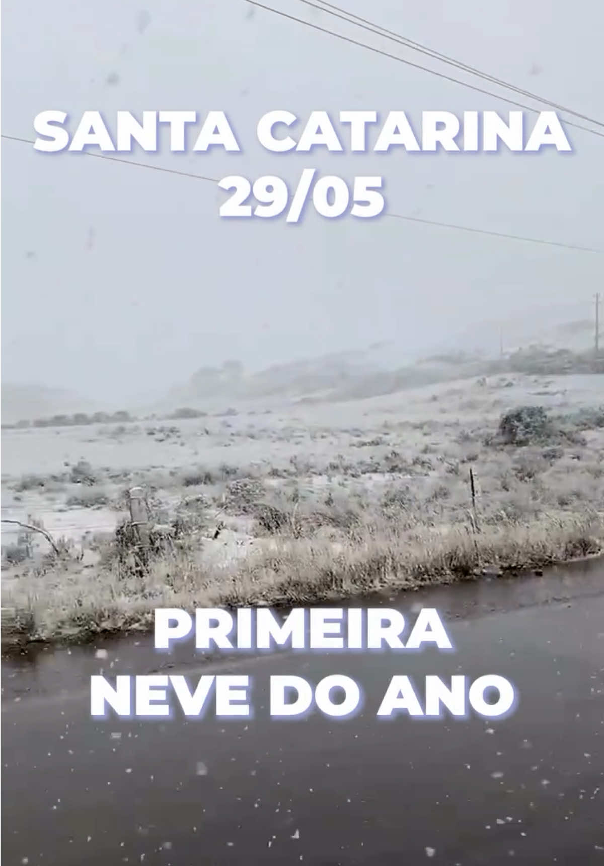 Santa Catarina é de tirar o fôlego! ❄️🇧🇷 A neve chegou e deixou as nossas paisagens ainda mais belas. O fenômeno foi confirmado nas cidades de São Joaquim, Urupema, Bom Jardim da Serra e Urubici, na Serra catarinense. 🎥 imagens de Bom Jardim da Serra - @bomjardimdaserraemfotos 