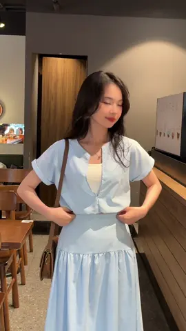 Set váy xinh với tone màu pastel tươi mát #29febcloset #vaydicaphe #outfitideas #vayxinh #setvayxinh #xuhuongtiktok 