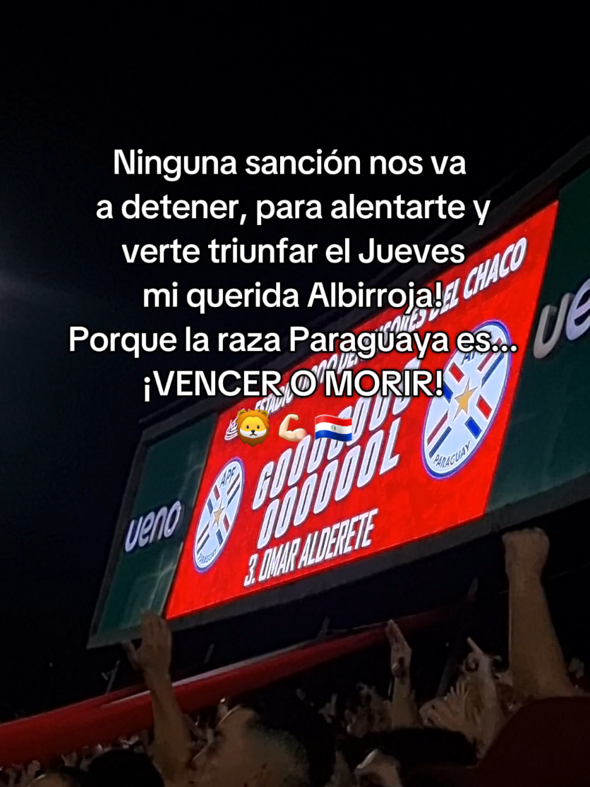 Una semana para el gran día!!! 🦁💪🏻🇵🇾 La raza Paraguaya es vencer o morir! #eliminatorias2026 #fútbol #paraguay #paraguay🇵🇾 